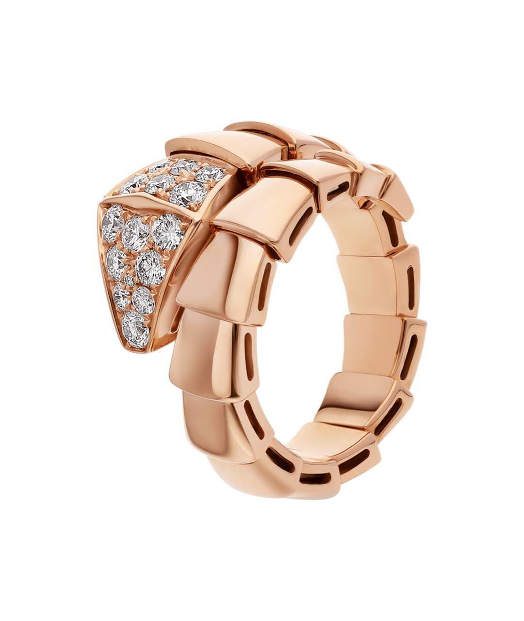 BVLGARI Золотое кольцо из розового золота, фото 1