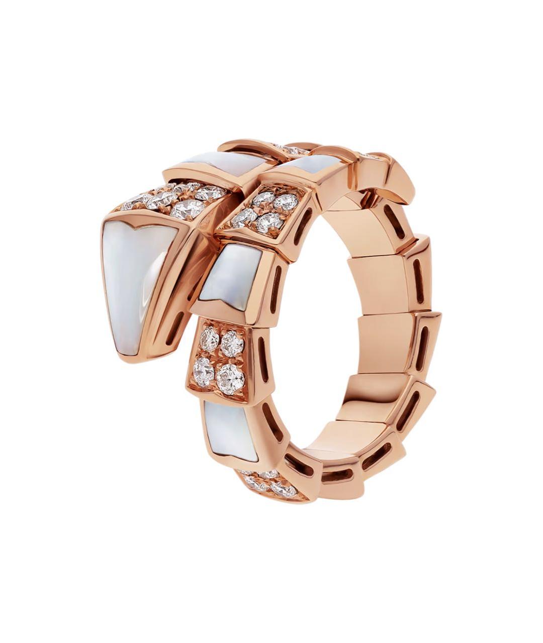 BVLGARI Золотое кольцо из розового золота, фото 1