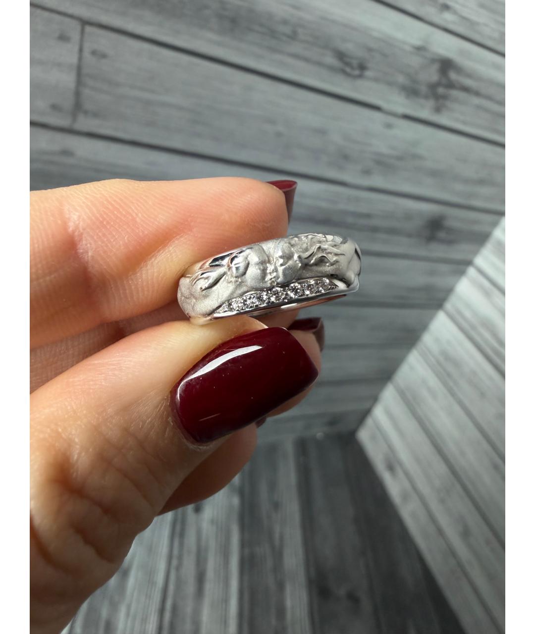 CARRERA Y CARRERA Серебряное кольцо из белого золота, фото 2