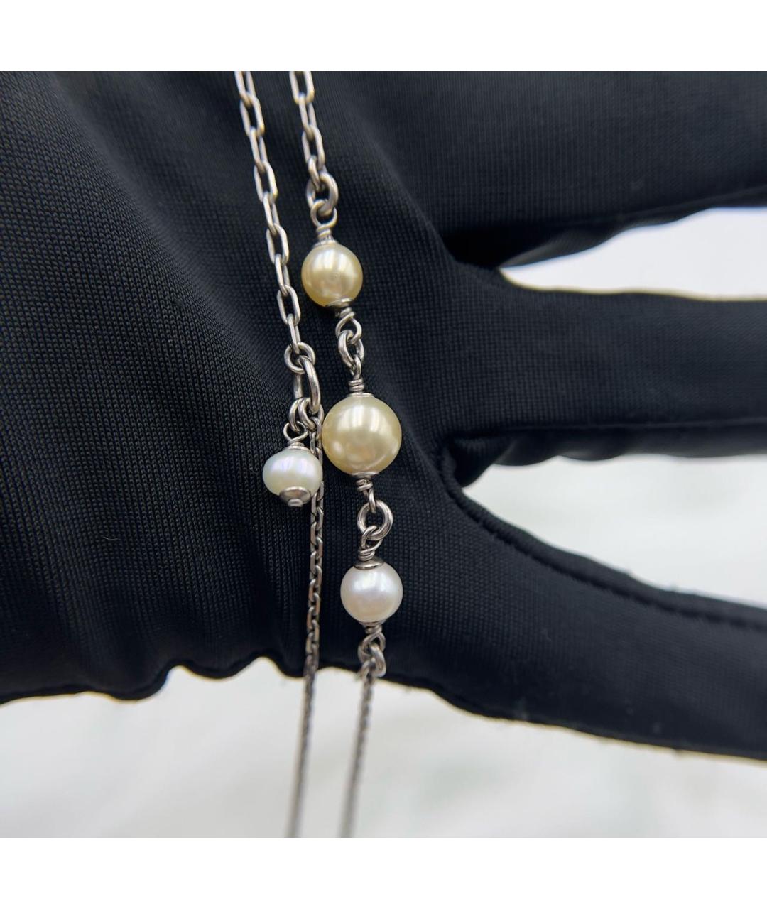 CHANEL Серебряное колье, фото 8