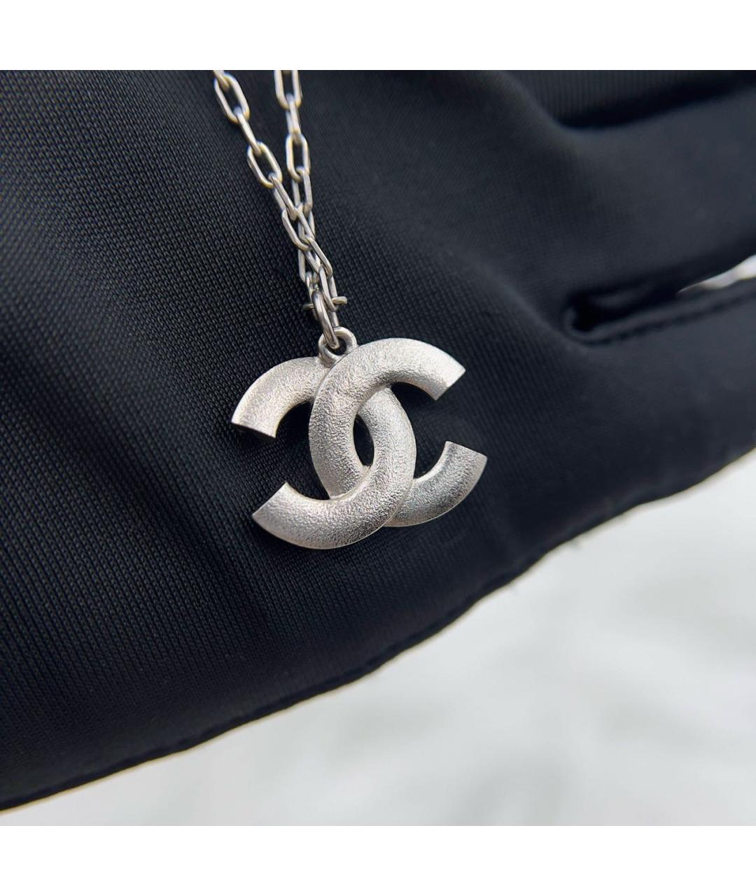 CHANEL Серебряное колье, фото 7