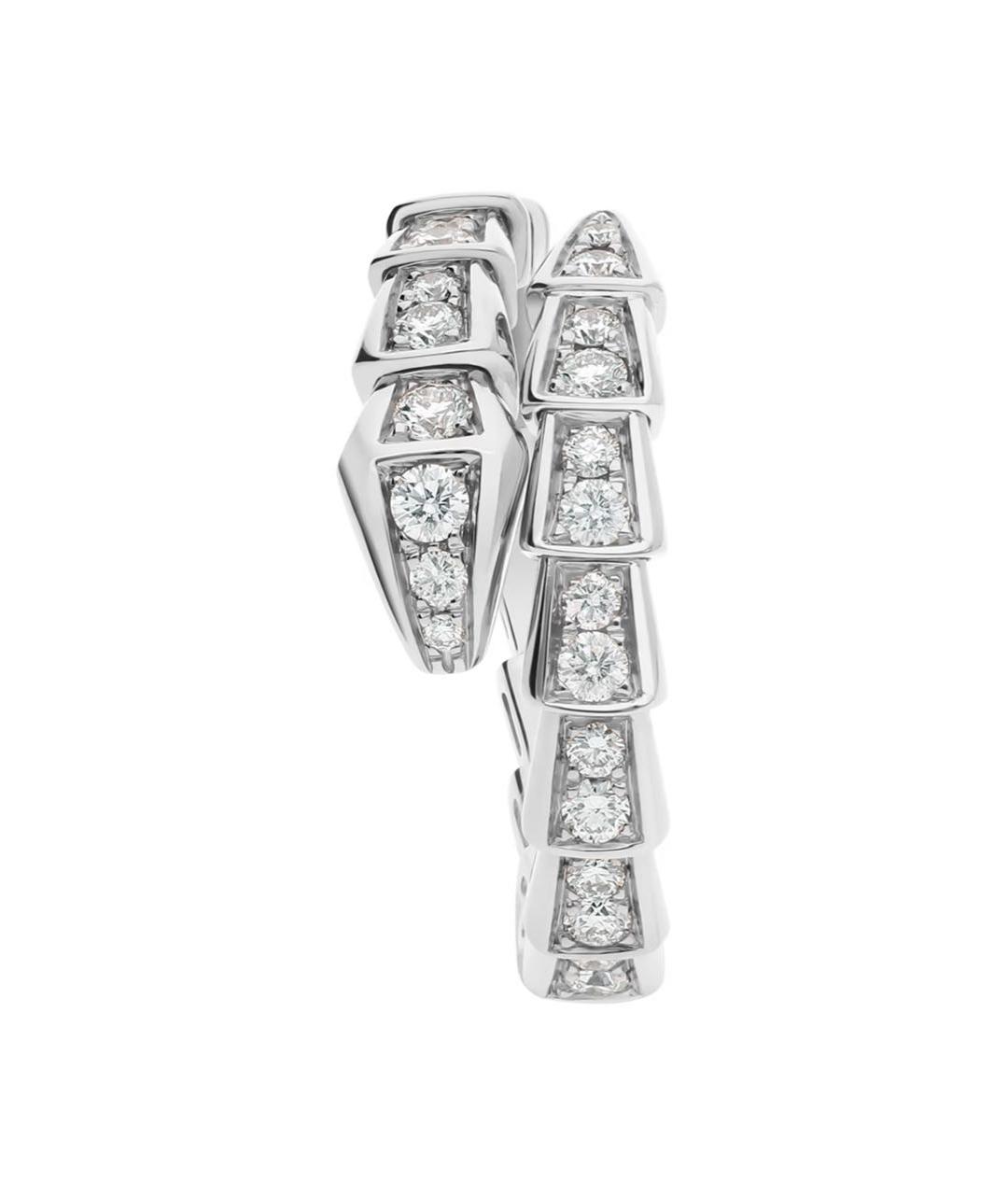 BVLGARI Серебряное кольцо из белого золота, фото 2