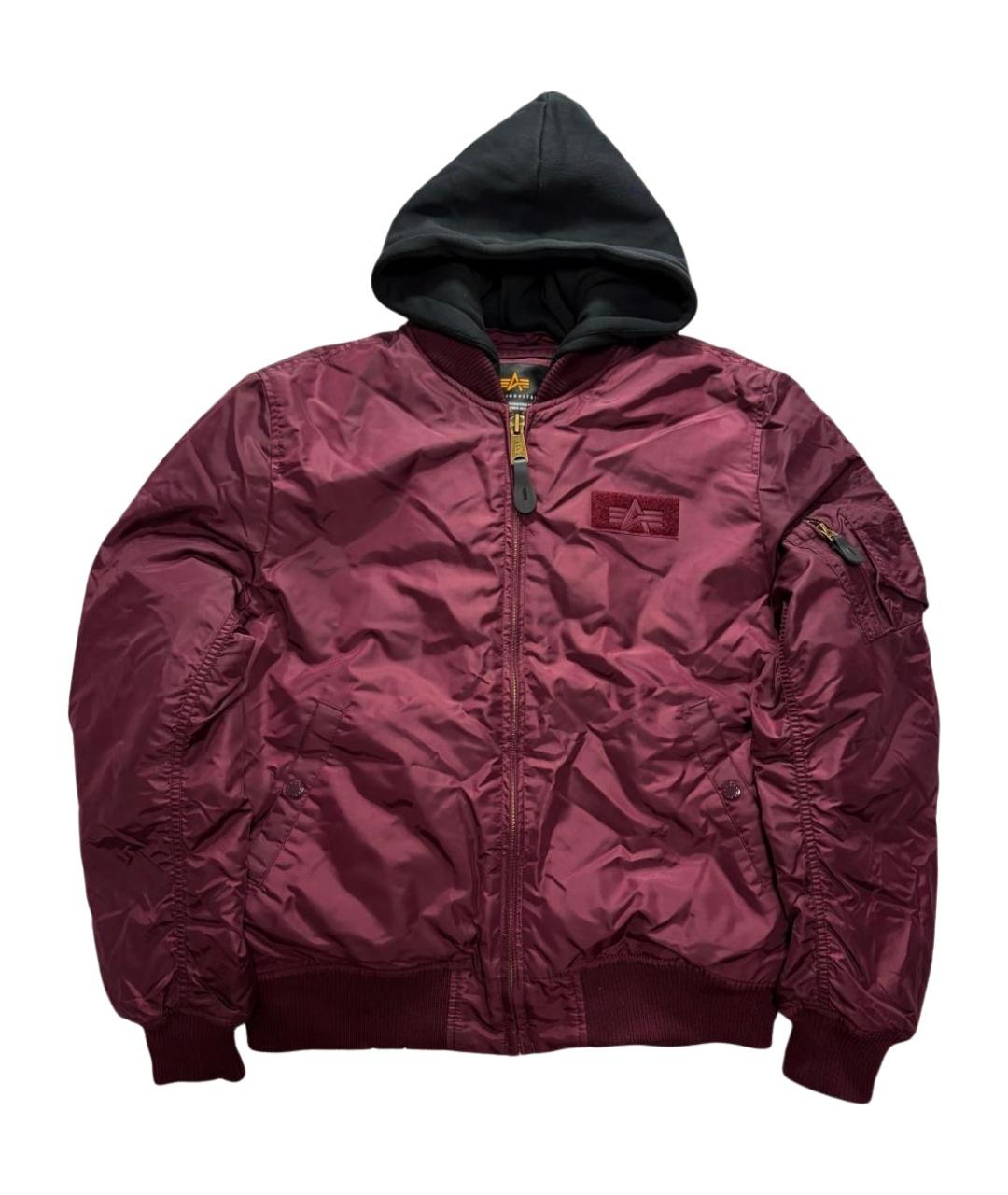 ALPHA INDUSTRIES Фиолетовая хлопковая куртка, фото 1