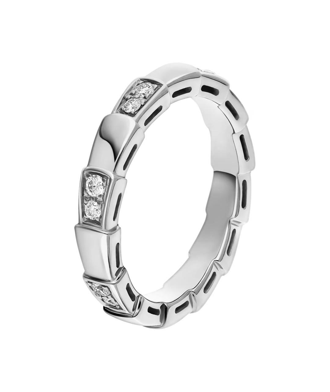BVLGARI Серебряное кольцо из белого золота, фото 1