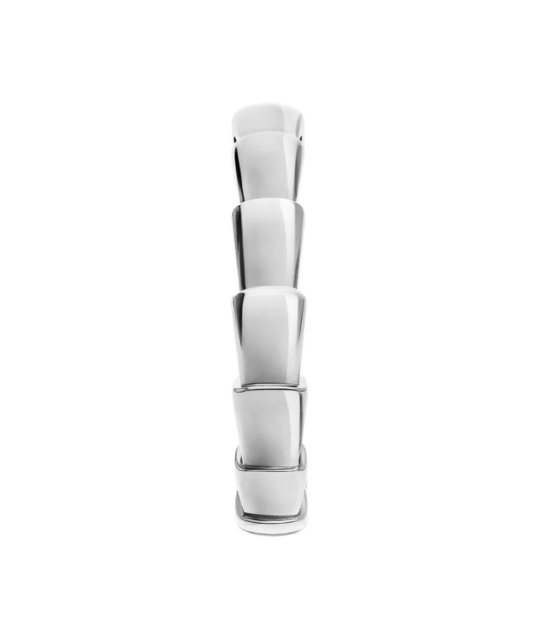 BVLGARI Серебряное кольцо из белого золота, фото 2