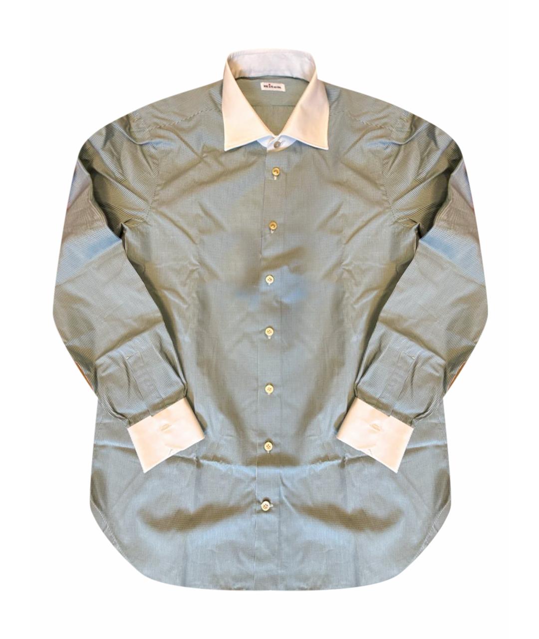 KITON Мульти хлопковая классическая рубашка, фото 1