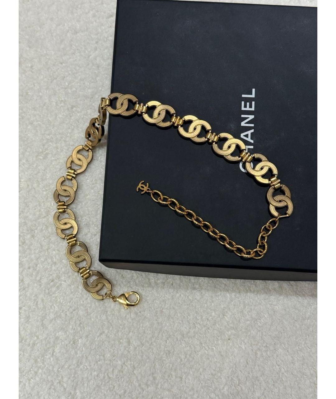 CHANEL Золотое колье, фото 2