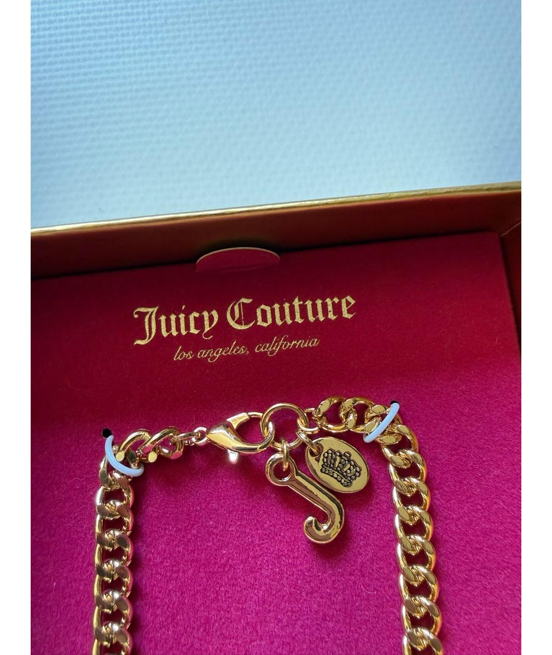 JUICY COUTURE Золотой браслет, фото 3
