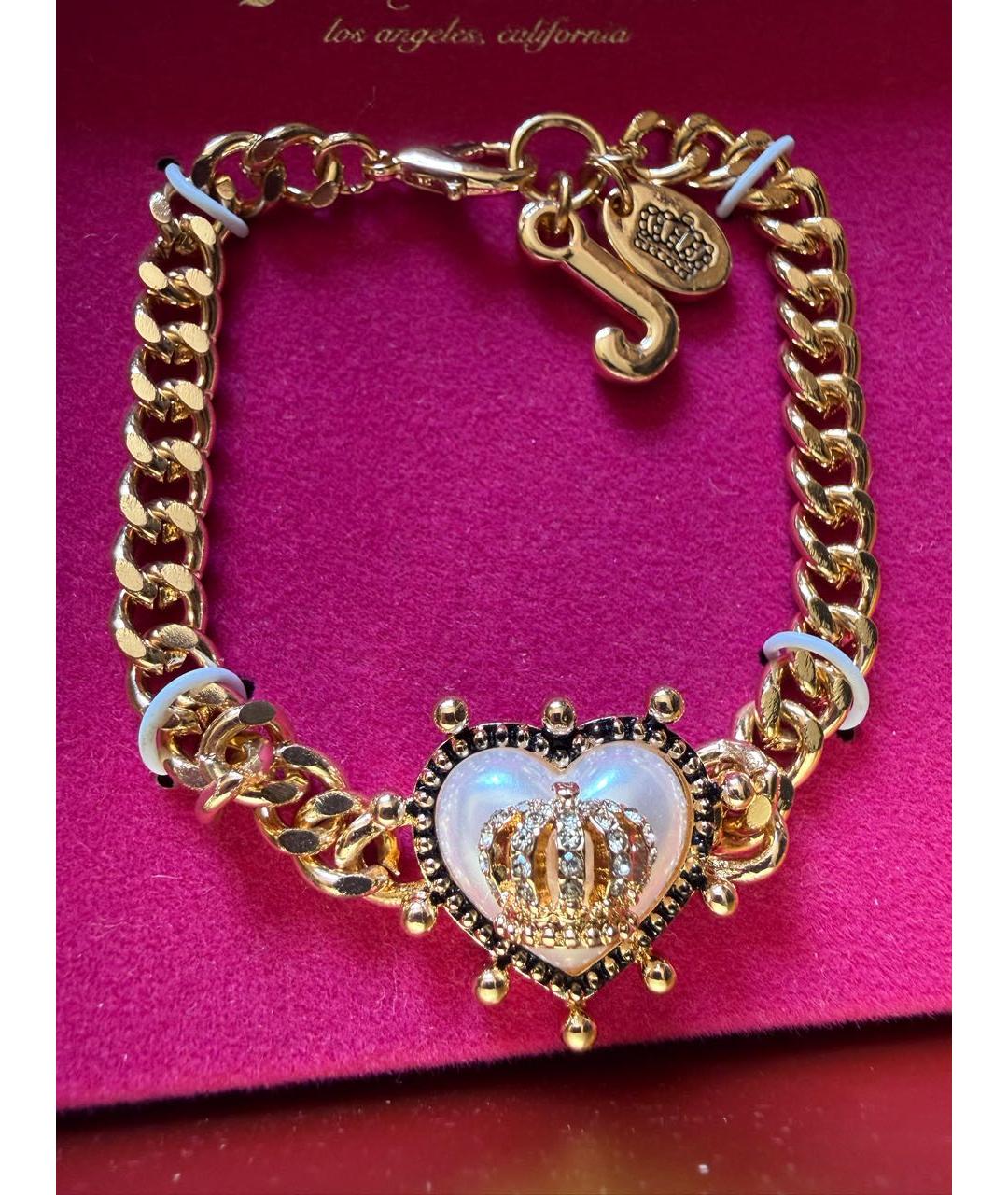 JUICY COUTURE Золотой браслет, фото 5