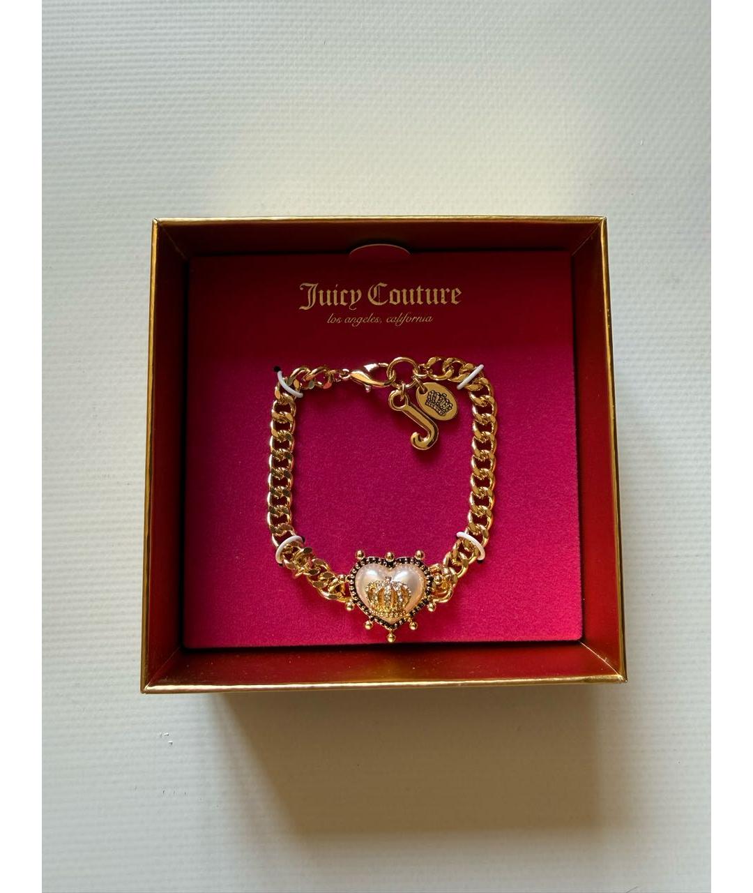 JUICY COUTURE Золотой браслет, фото 2