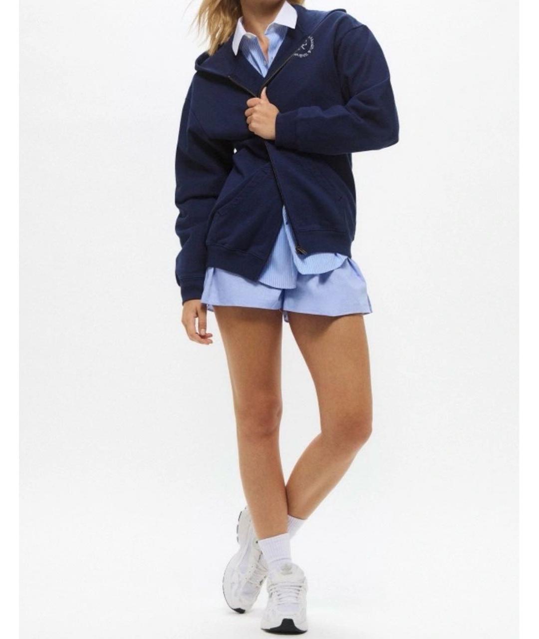 SPORTY AND RICH Синий хлопковый спортивные костюмы, фото 8