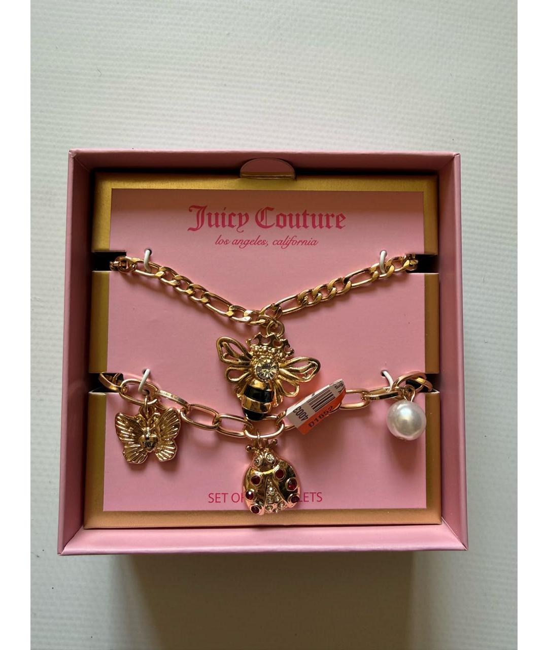 JUICY COUTURE Золотой браслет, фото 5