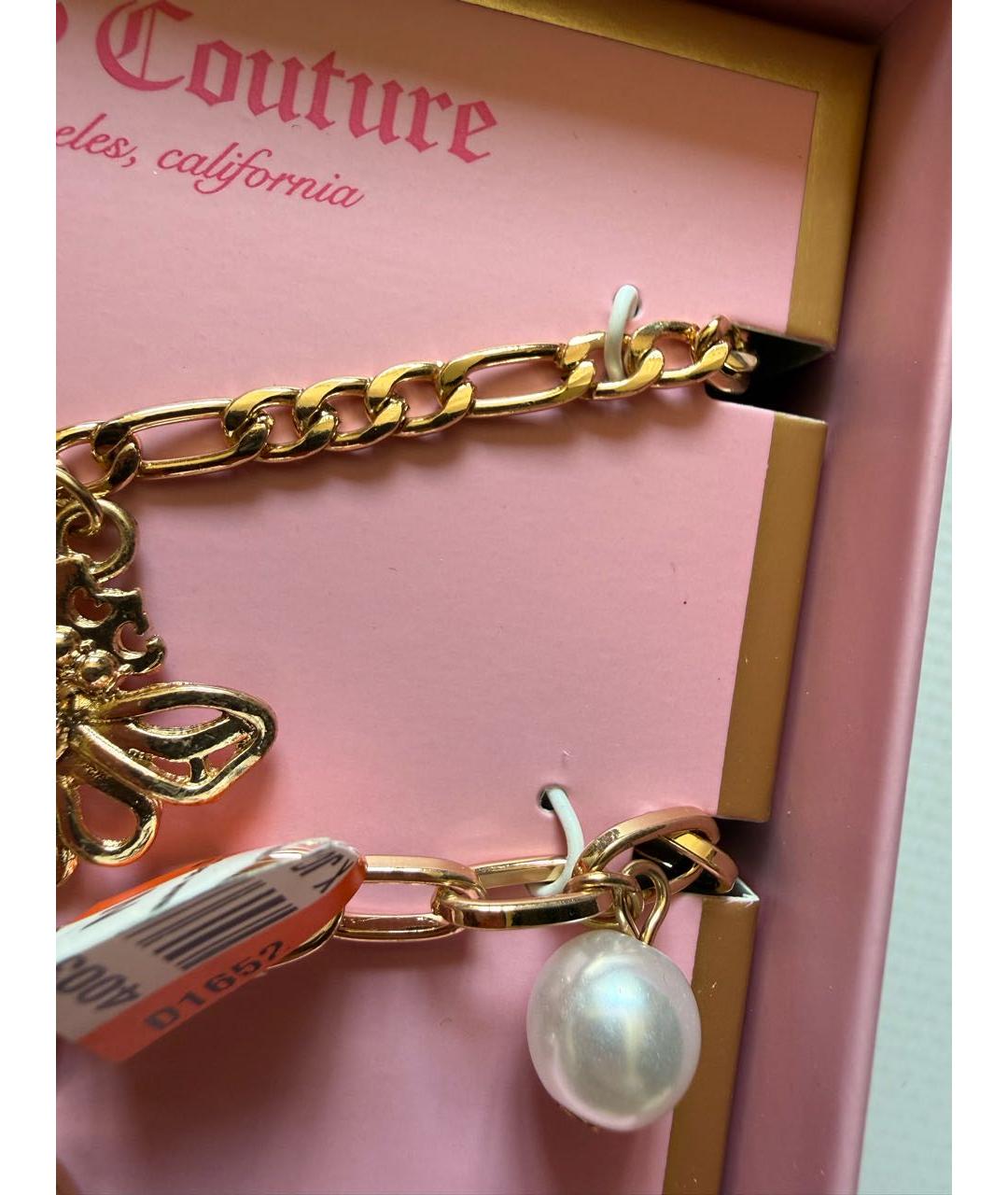 JUICY COUTURE Золотой браслет, фото 3