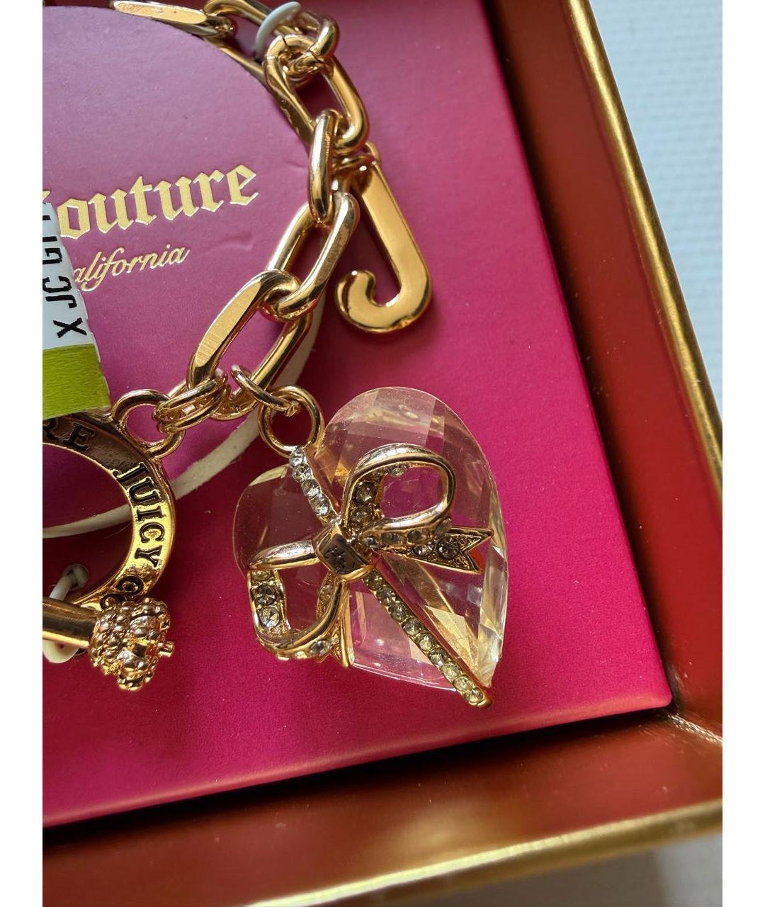 JUICY COUTURE Золотой браслет, фото 2