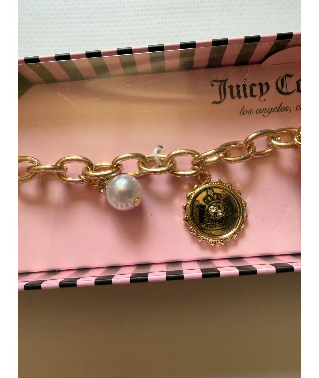 JUICY COUTURE Золотой браслет, фото 2