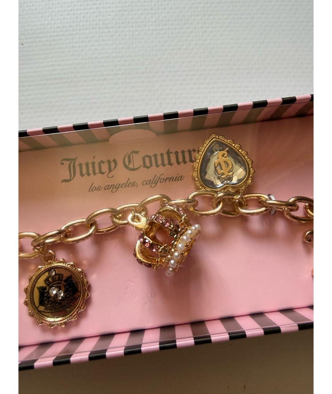 JUICY COUTURE Золотой браслет, фото 3