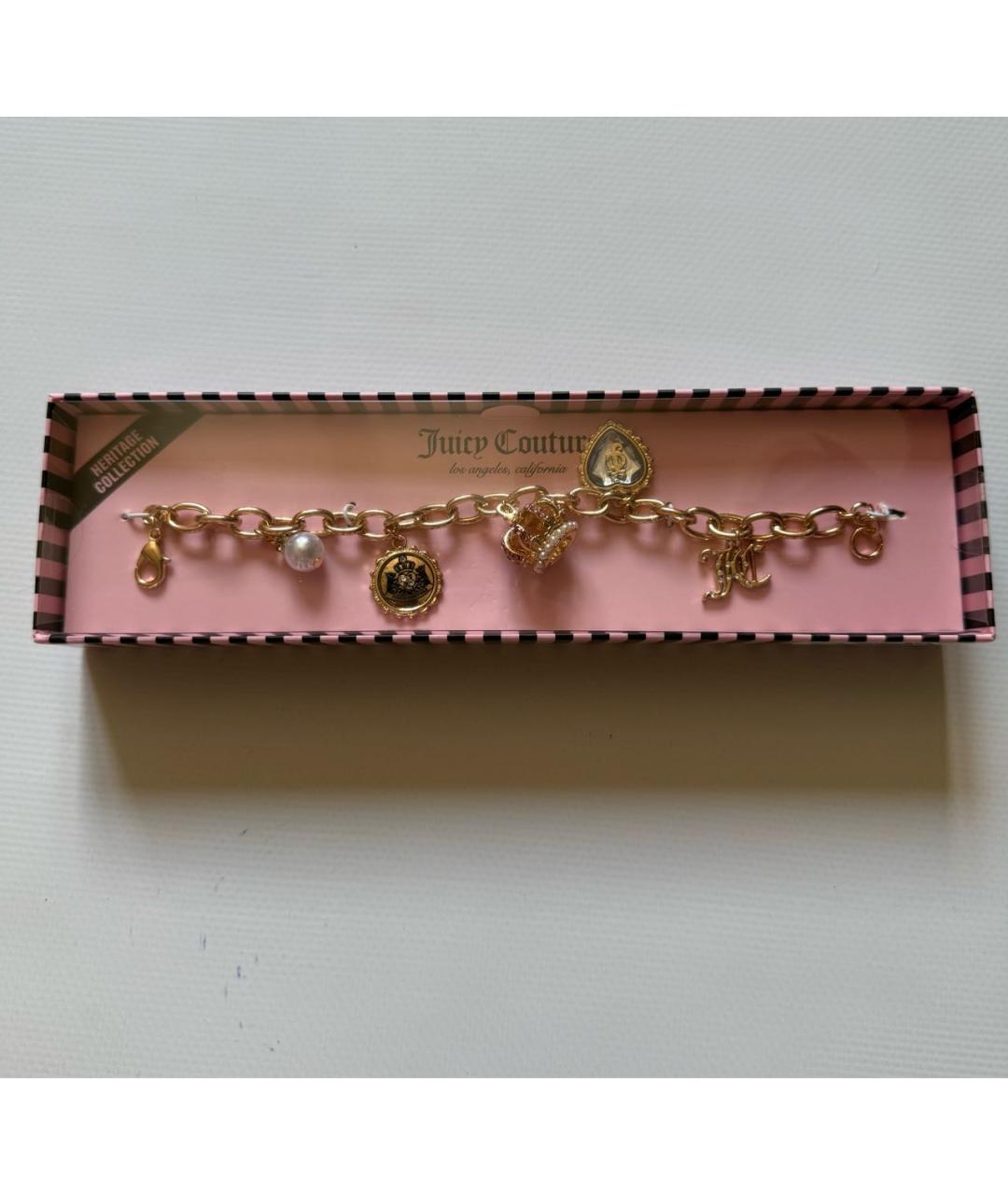JUICY COUTURE Золотой браслет, фото 5