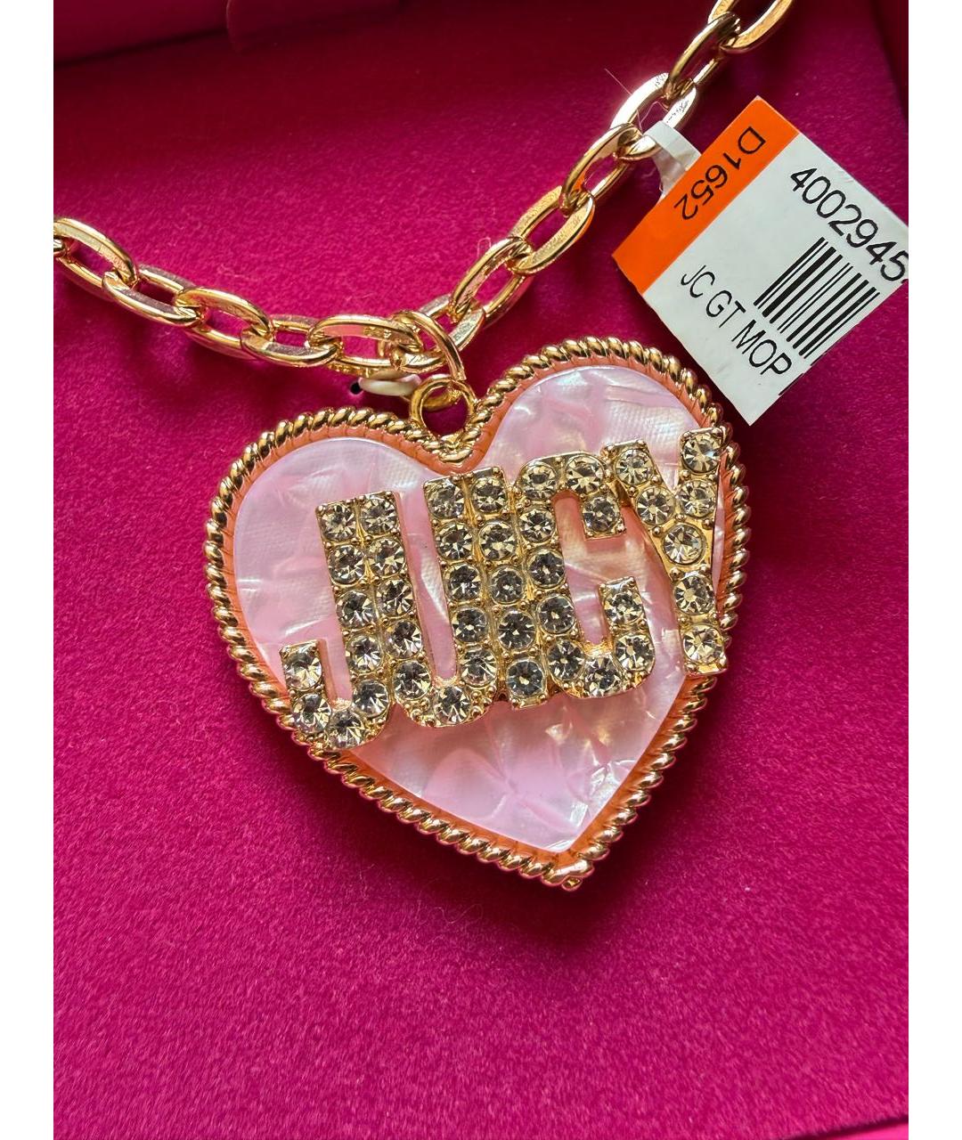 JUICY COUTURE Золотое колье, фото 2