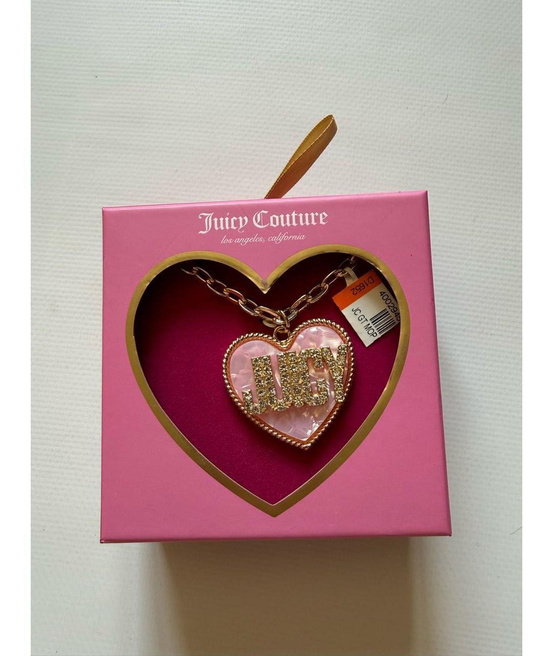 JUICY COUTURE Золотое колье, фото 4