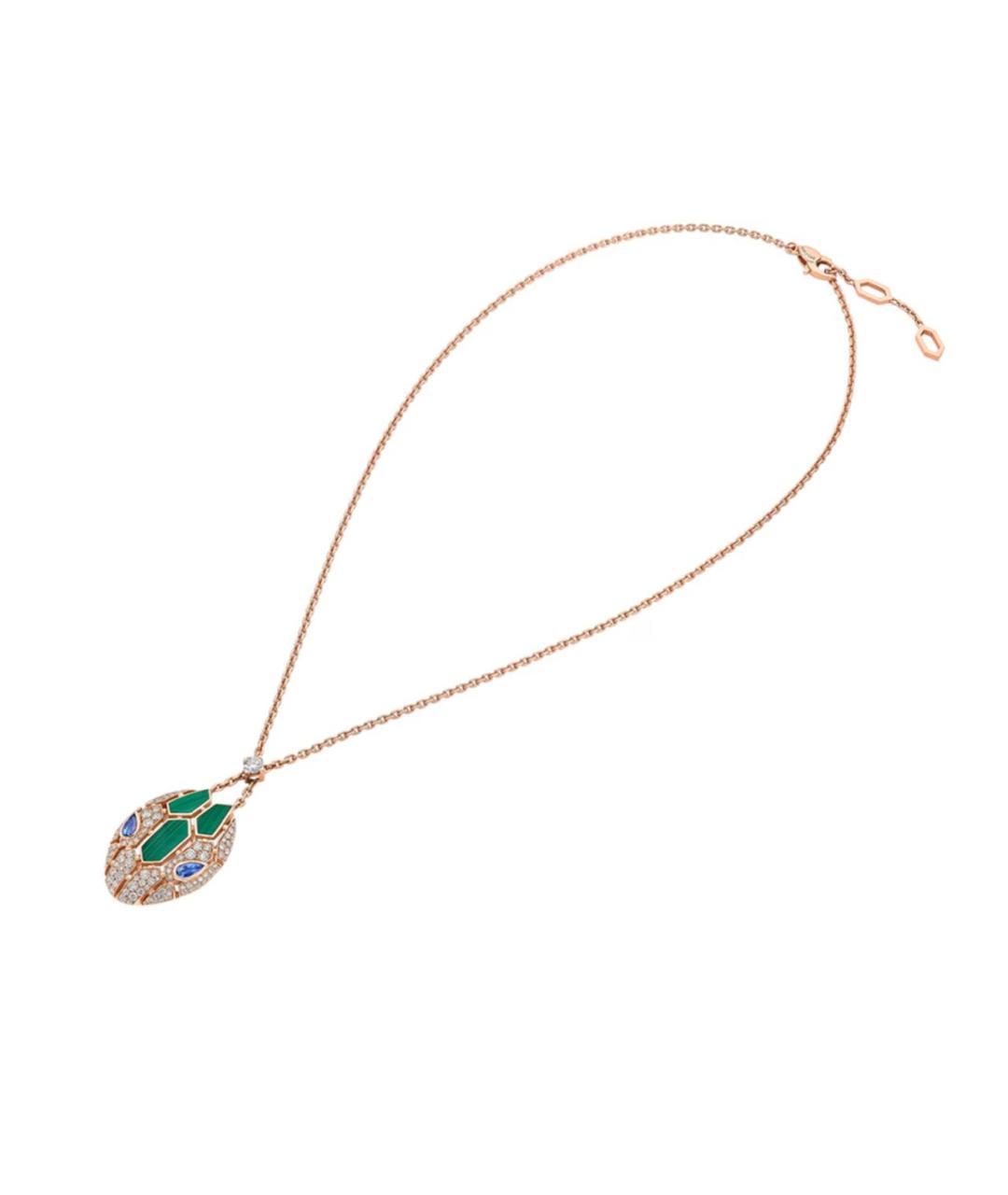 BVLGARI Золотое колье из розового золота, фото 2