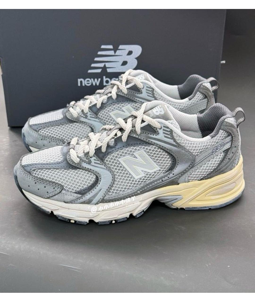 NEW BALANCE Серые кроссовки, фото 7
