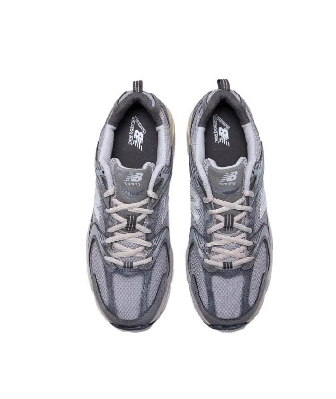 NEW BALANCE Серые кроссовки, фото 3