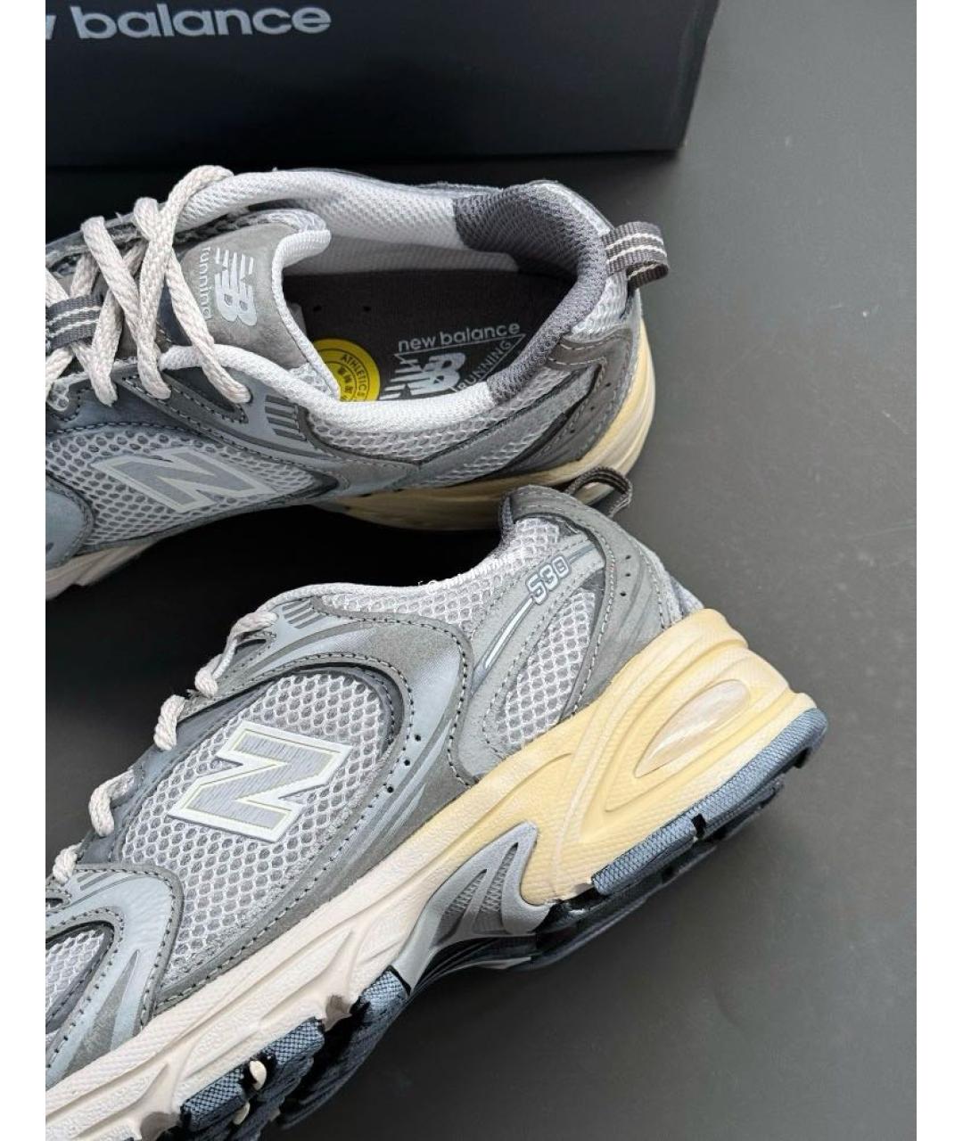 NEW BALANCE Серые кроссовки, фото 8