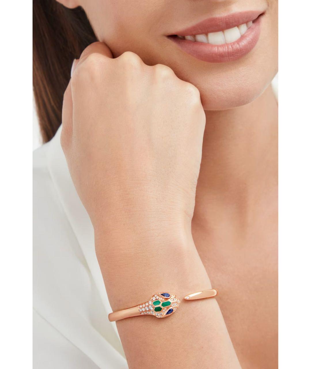 BVLGARI Золотой браслет из розового золота, фото 3