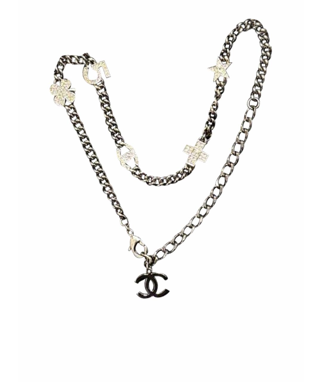 CHANEL Серебряное колье, фото 1