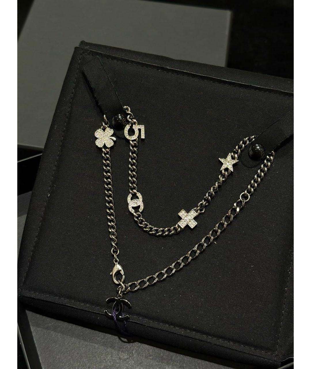 CHANEL Серебряное колье, фото 3