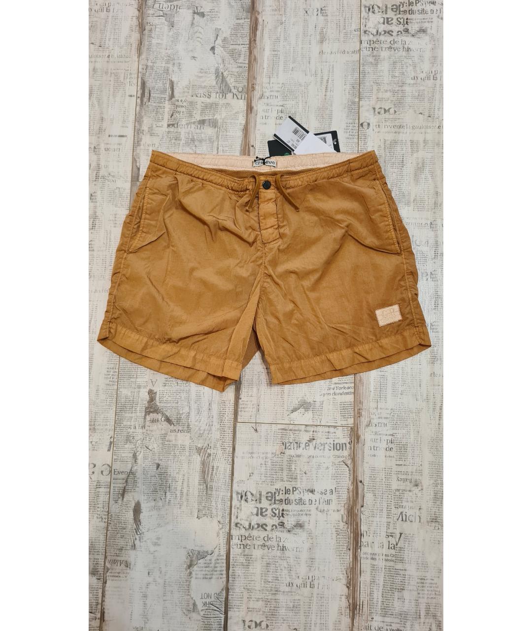 CP COMPANY Оранжевые шорты, фото 3