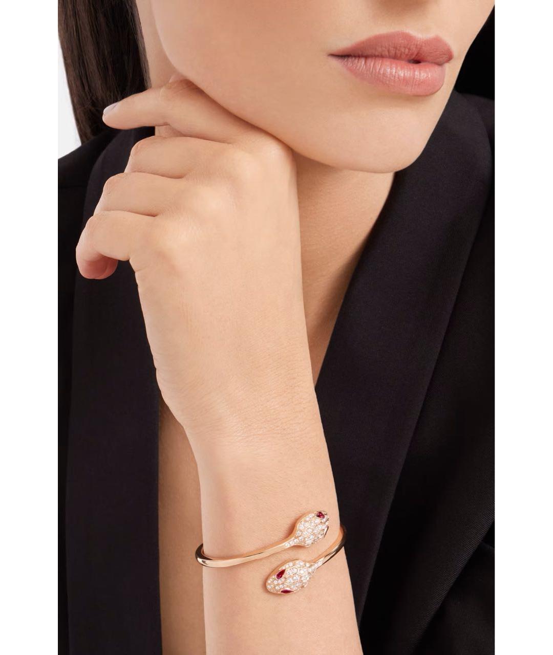 BVLGARI Золотой браслет из розового золота, фото 3