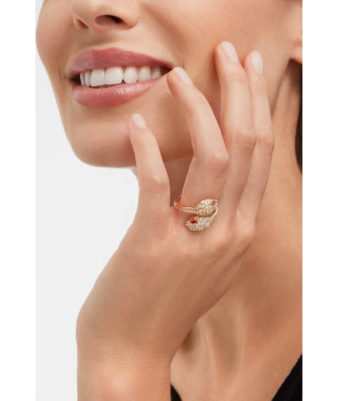 BVLGARI Золотое кольцо из розового золота, фото 3