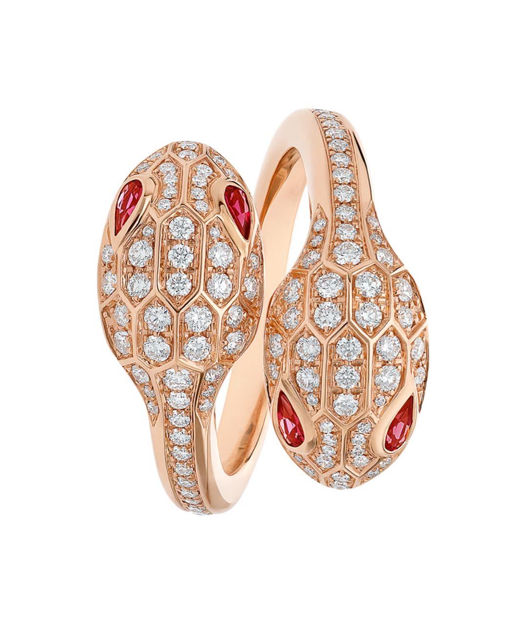 BVLGARI Золотое кольцо из розового золота, фото 2