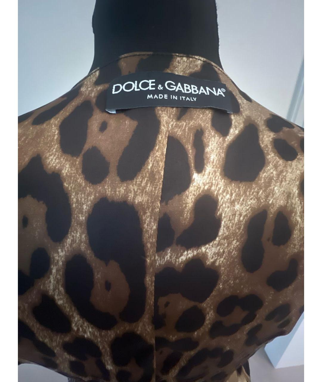 DOLCE&GABBANA Серый шерстяной жилет, фото 3