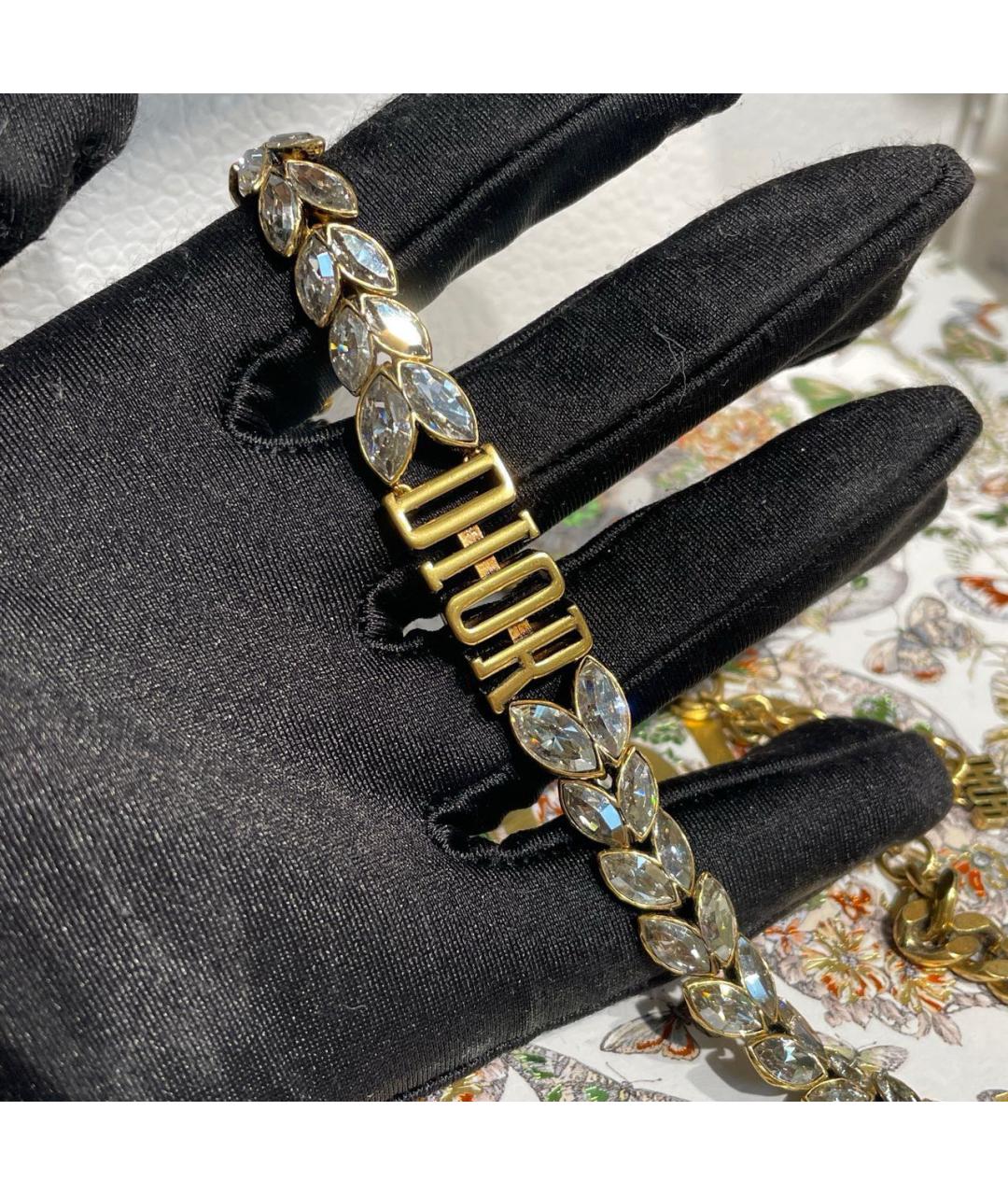 CHRISTIAN DIOR Золотое колье, фото 7