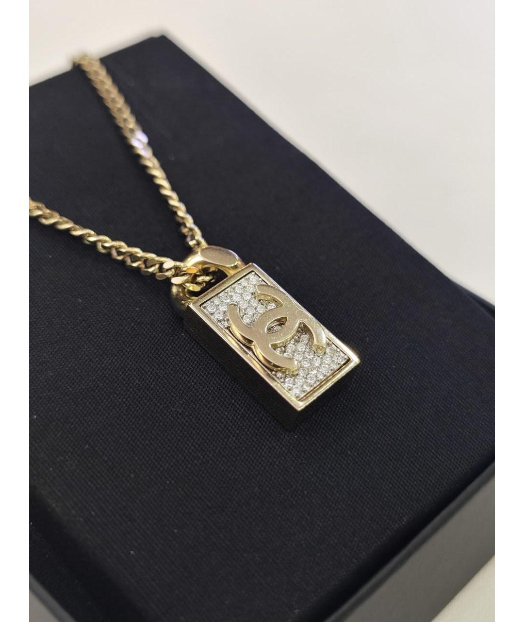 CHANEL Золотое колье, фото 2