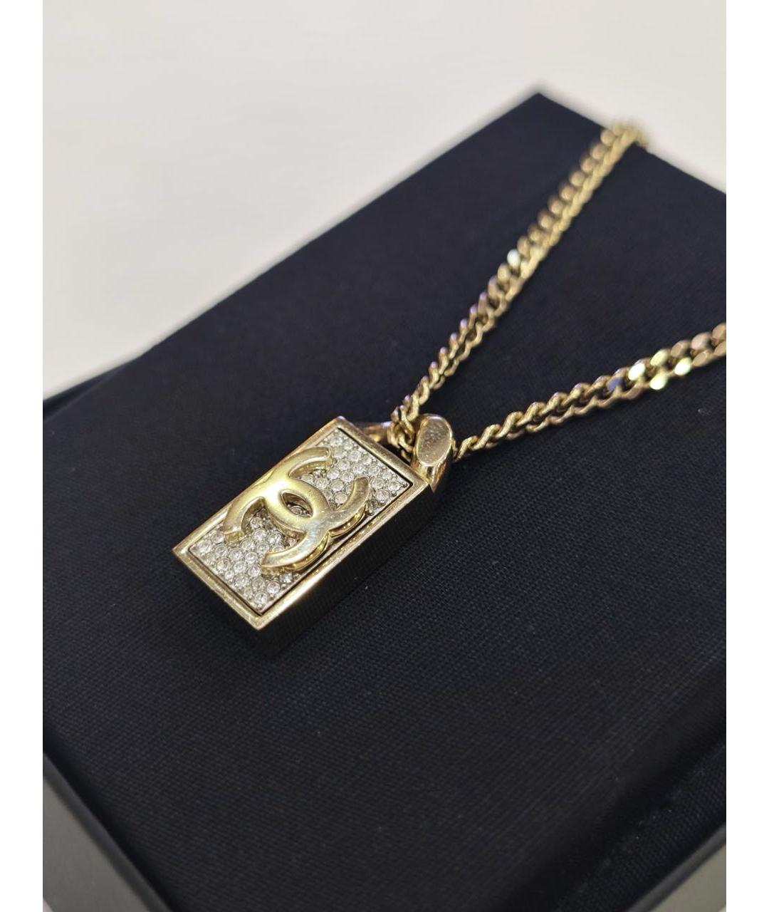 CHANEL Золотое колье, фото 3
