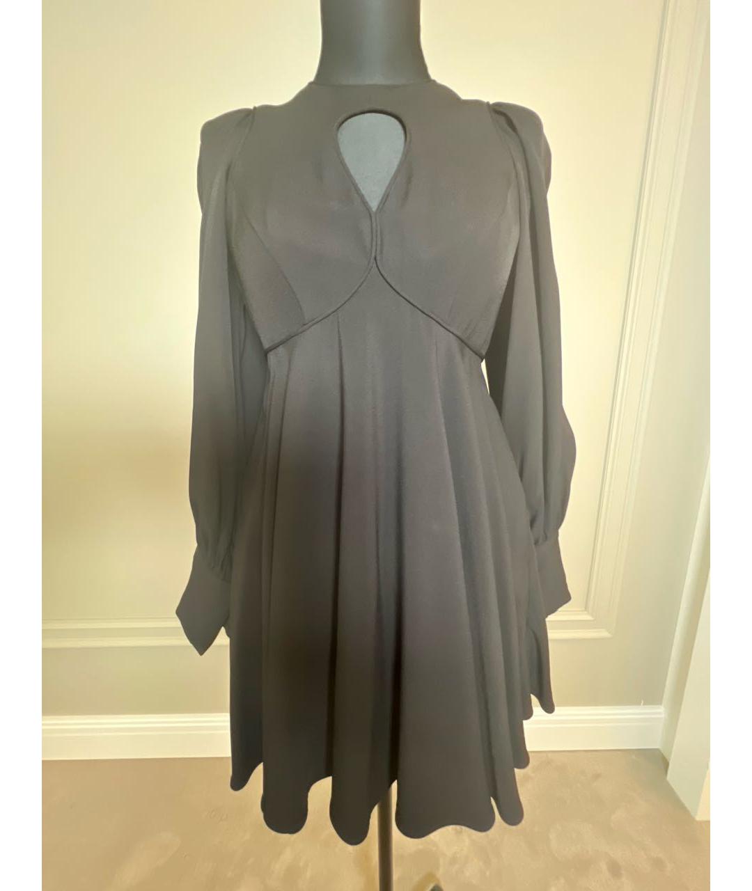 ZIMMERMANN Черное вискозное платье, фото 4