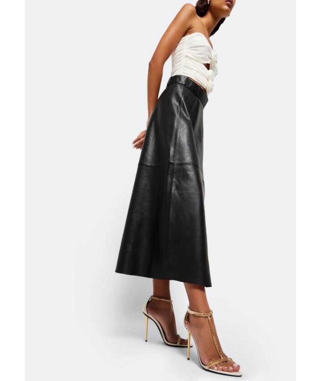TOM FORD Белые кожаные босоножки, фото 8