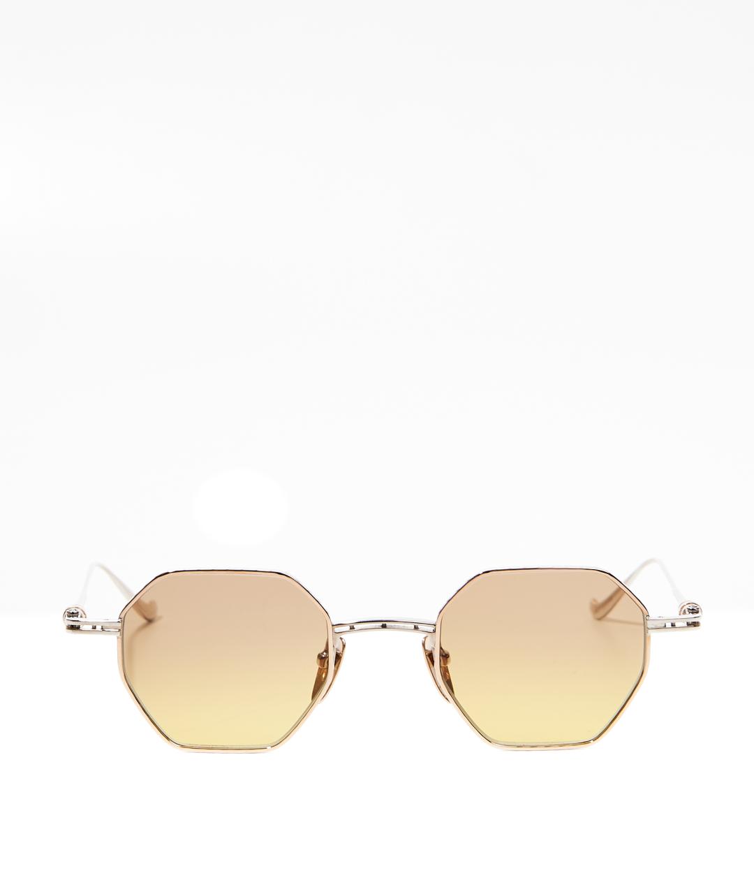 CHROME HEARTS Золотые металлические солнцезащитные очки, фото 6