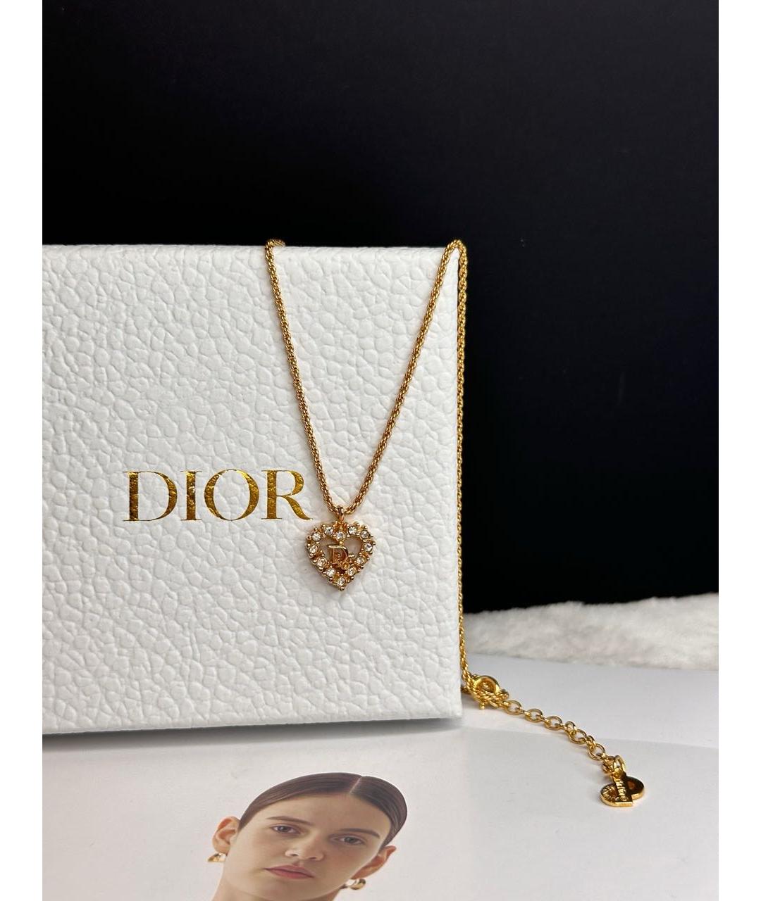 CHRISTIAN DIOR Золотое колье, фото 3