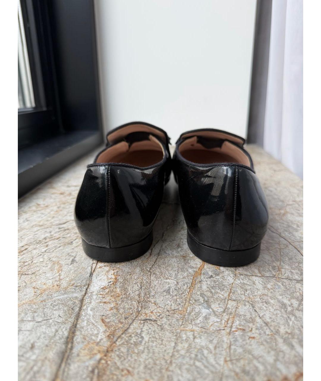 MIU MIU Черные туфли из лакированной кожи, фото 4