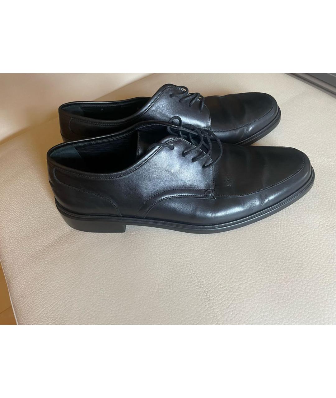 BALLY Черные кожаные туфли, фото 6