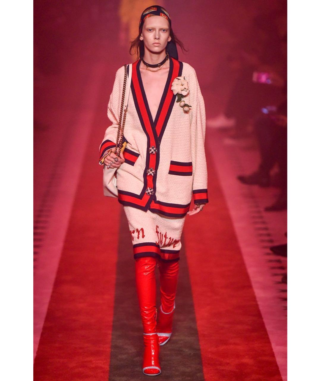 GUCCI Мульти костюм с юбками, фото 7