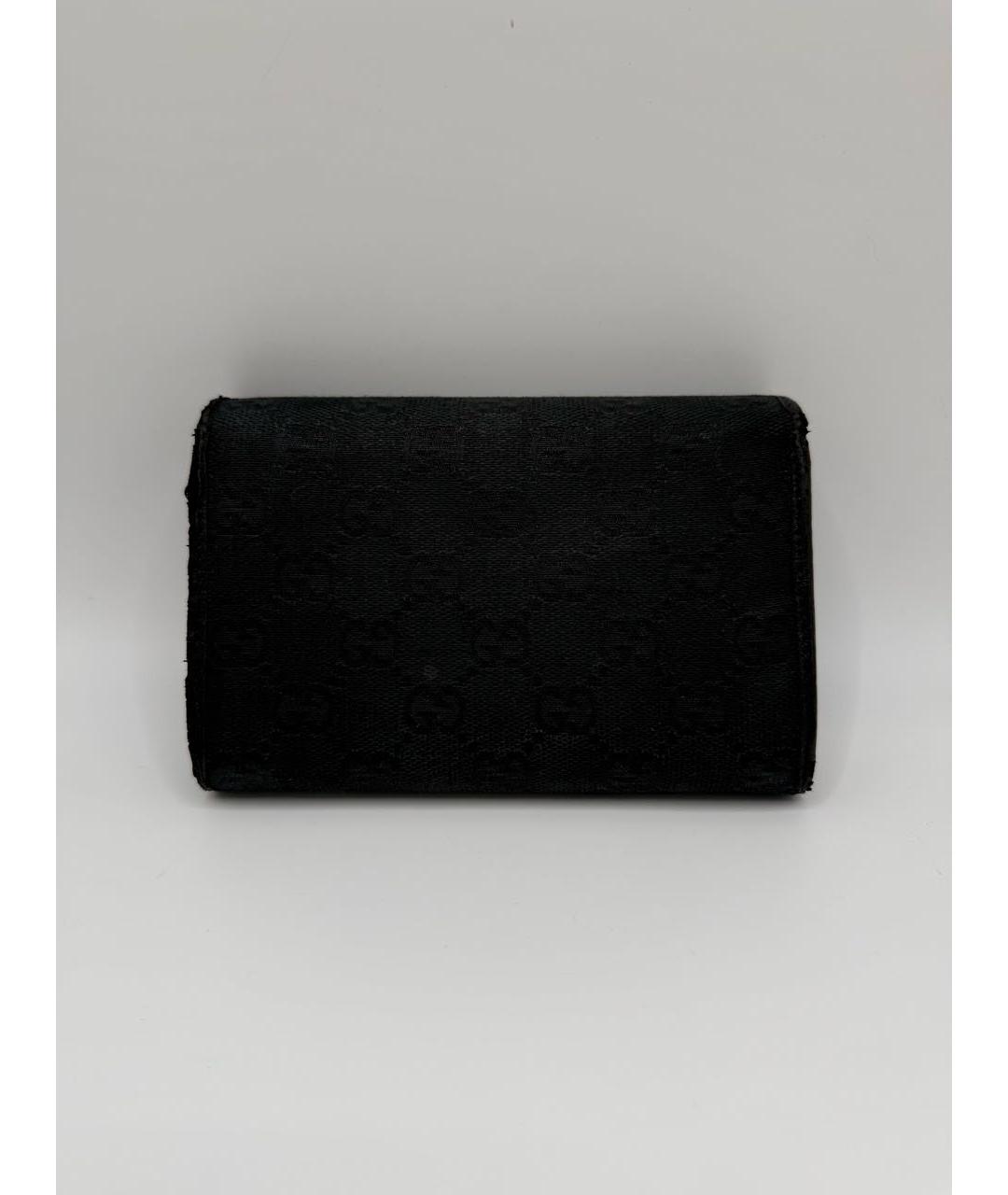 GUCCI Черный кошелек, фото 3