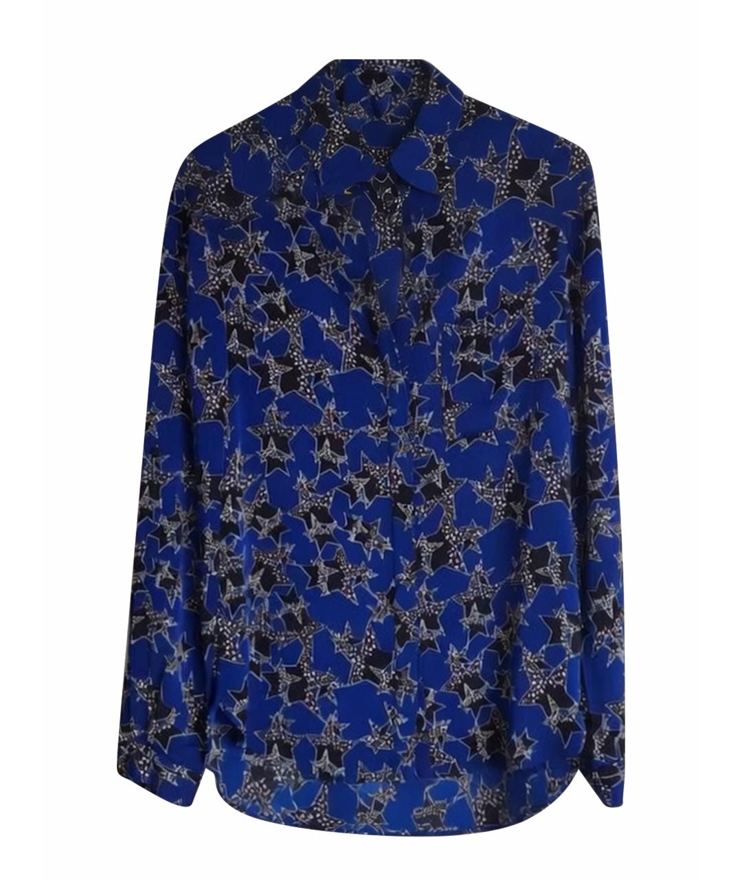 DIANE VON FURSTENBERG Синяя блузы, фото 1