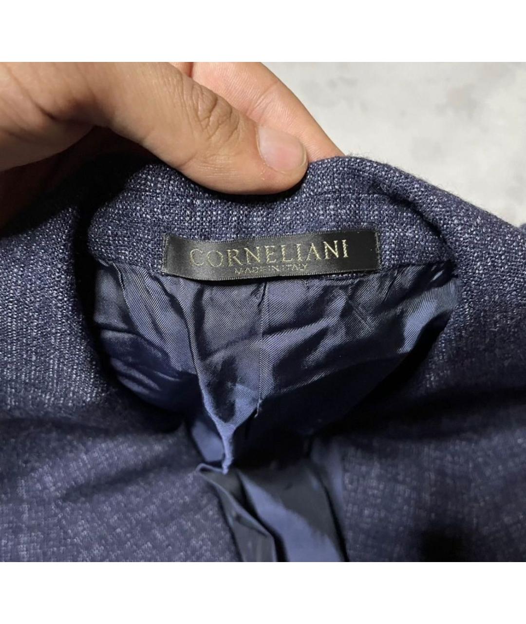 CORNELIANI Темно-синий пиджак, фото 2