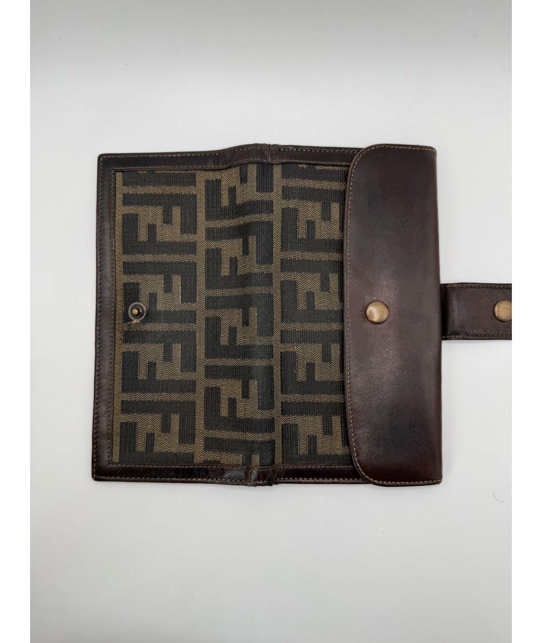 GUCCI Коричневый кошелек, фото 3