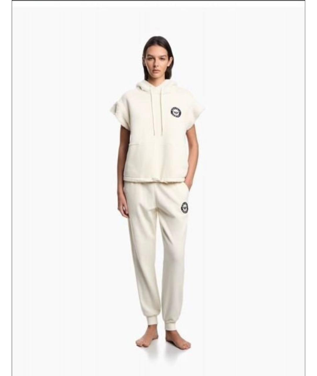 EMPORIO ARMANI Белый хлопковый спортивные костюмы, фото 3